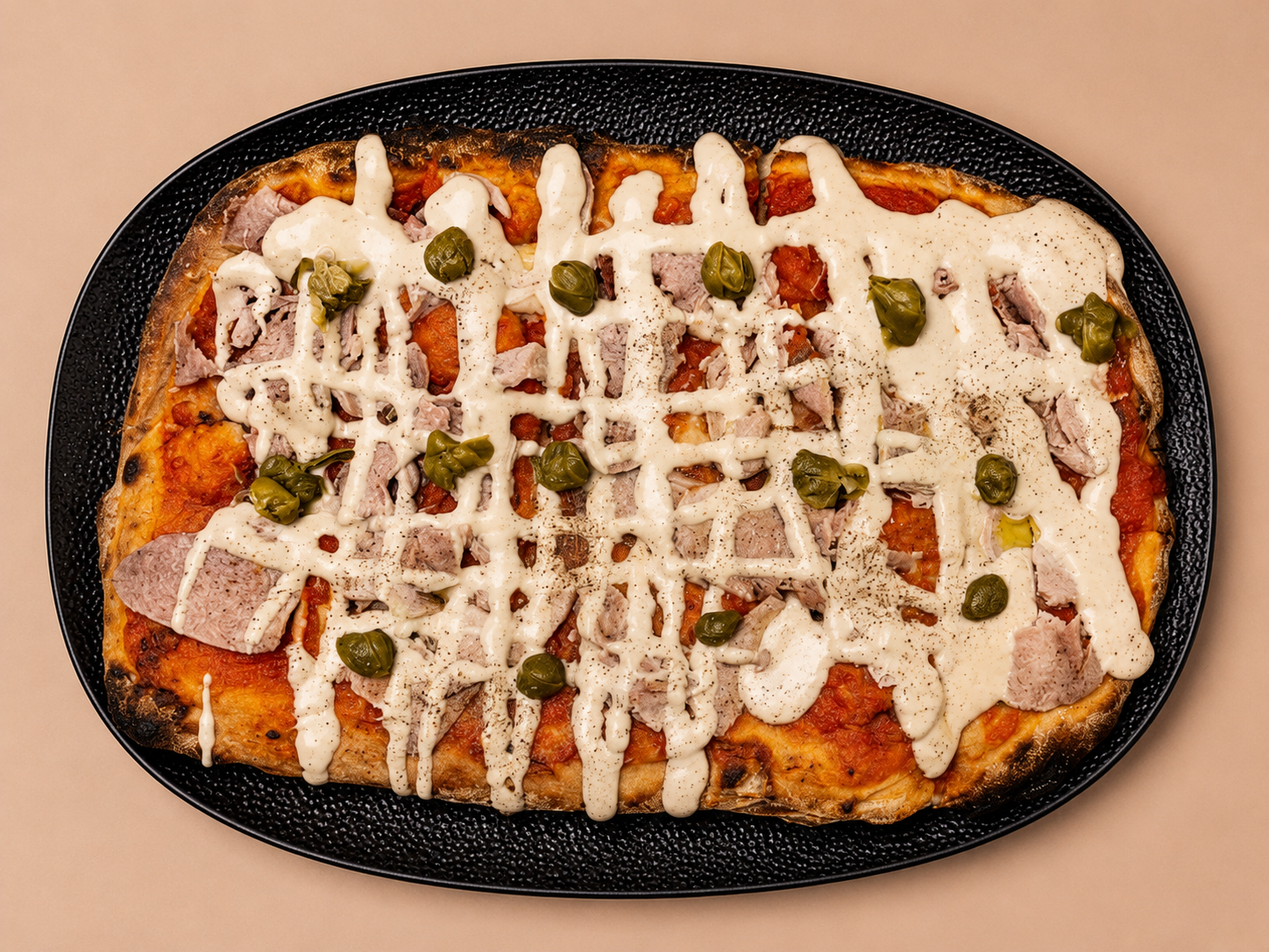 Pinsa Vitello Tonnato